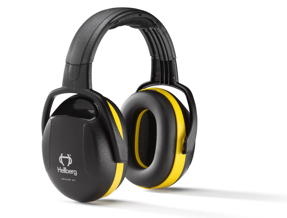 Hellberg Safety Secure 2H hörselkåpa med hjässbygel