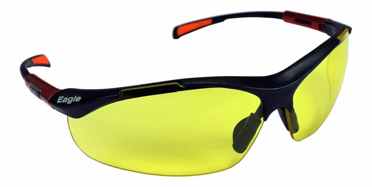 Skyddsglasögon Worksafe Eagle - Gul lins