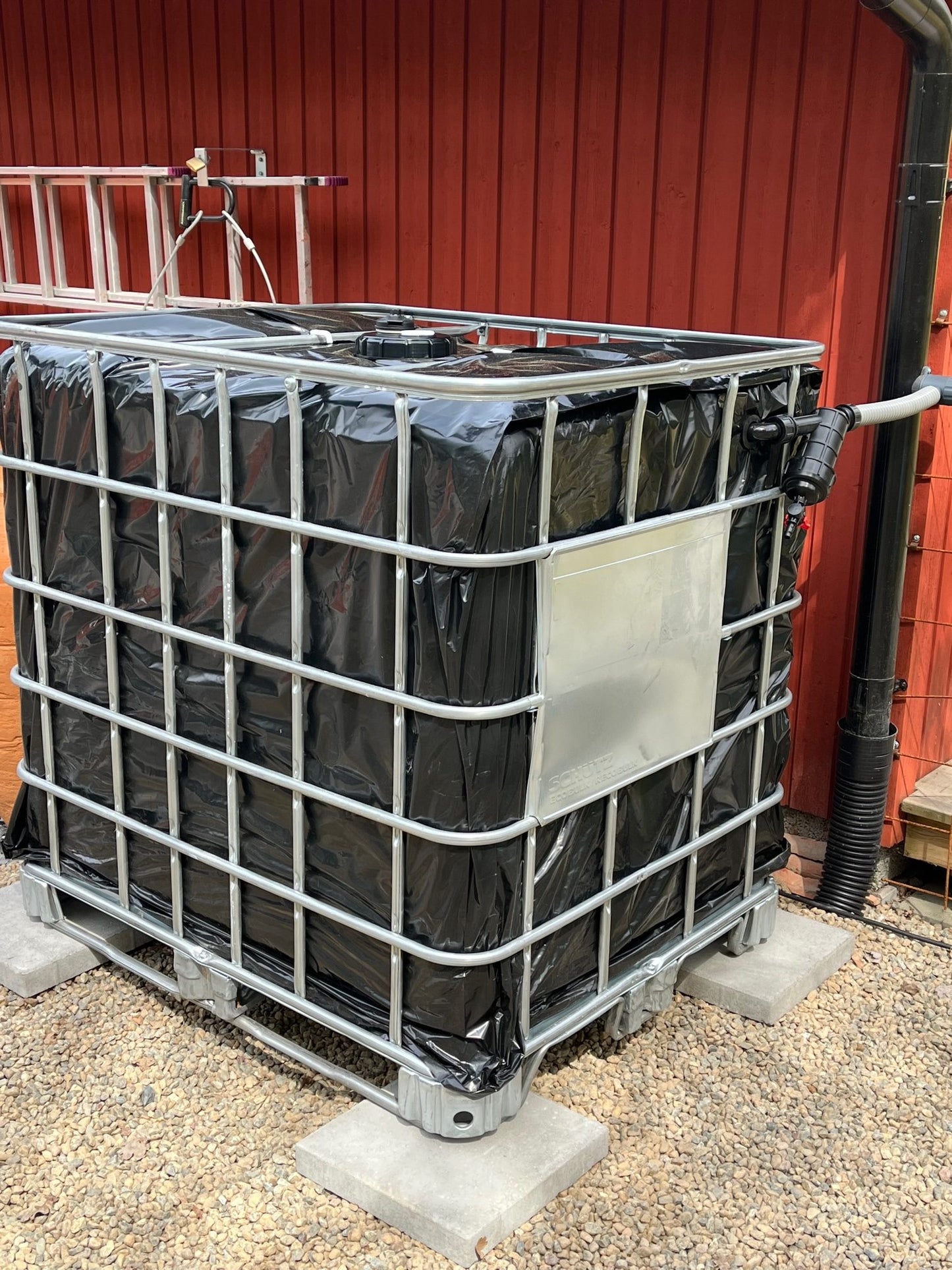 Skyddsöverdrag till IBC-tank | Förhindrar algtillväxt i tanken