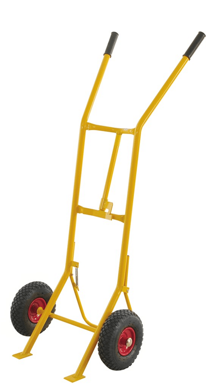 Robust fatkärra för 200 litersfat