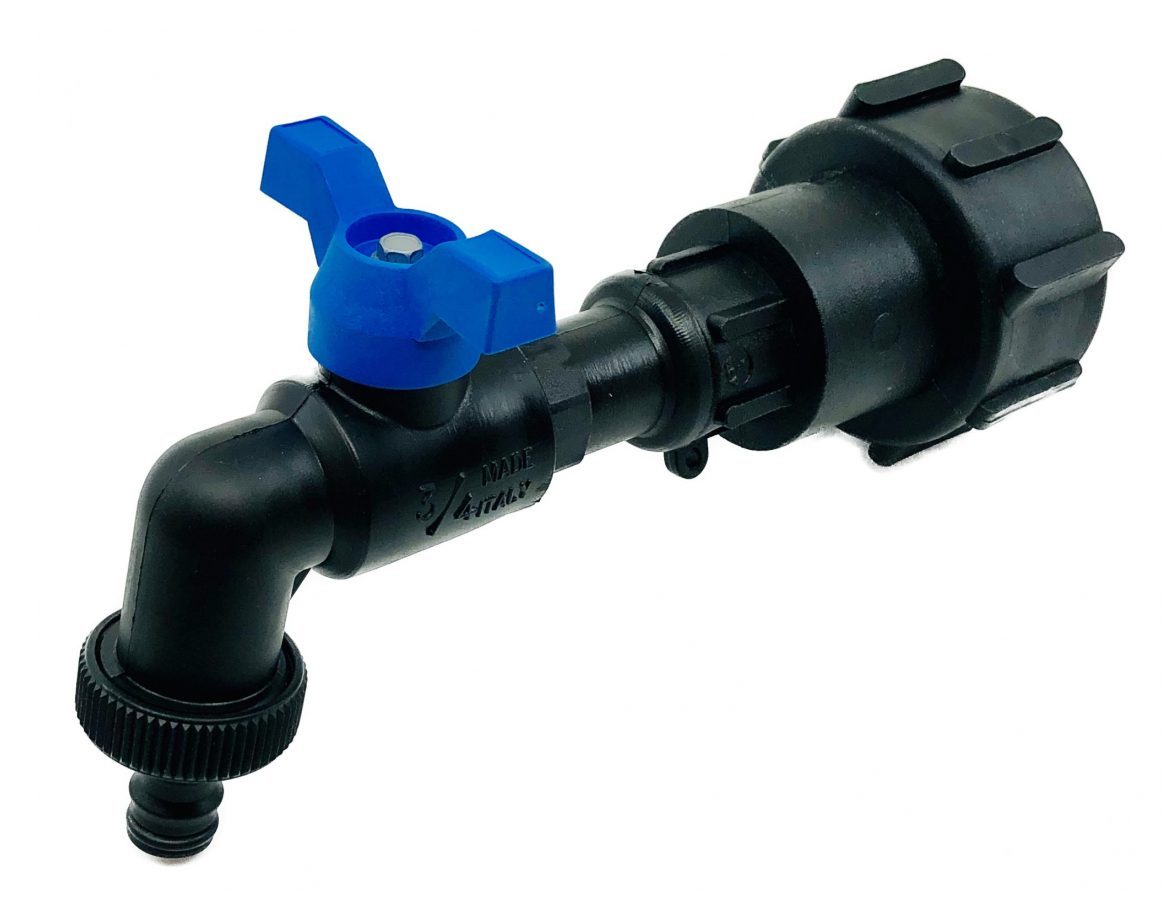 Tappkran till IBC med gardenakoppling 1/2´