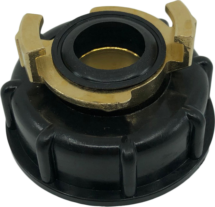 IBC adapter 60x6 med Geka klokoppling