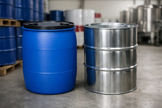 Plastfat eller stålfat? Välj rätt för vätskan