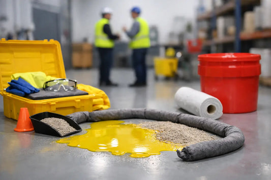 Guide till spillberedskap på arbetsplats