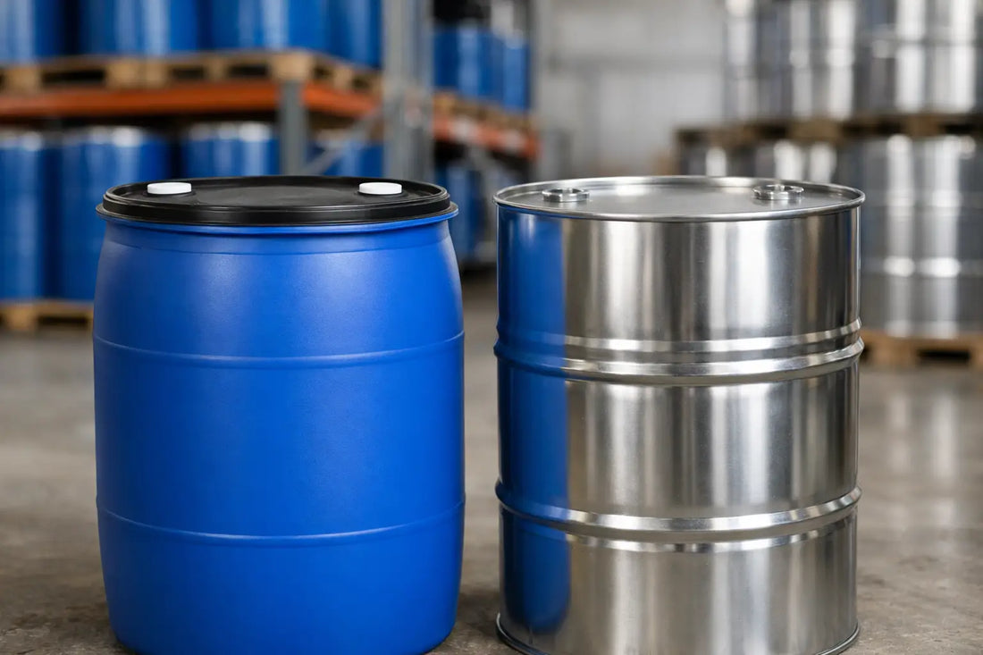Plastfat vs stålfat för lagring: rätt val