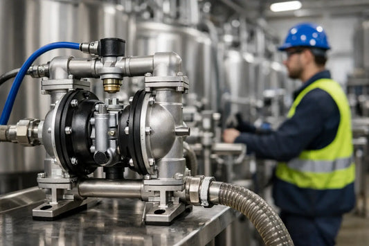 Luftdriven pump i produktion - rätt val