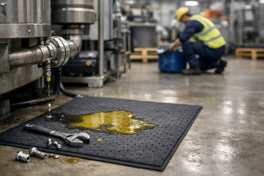 När behövs absorptionsmattor i industri?