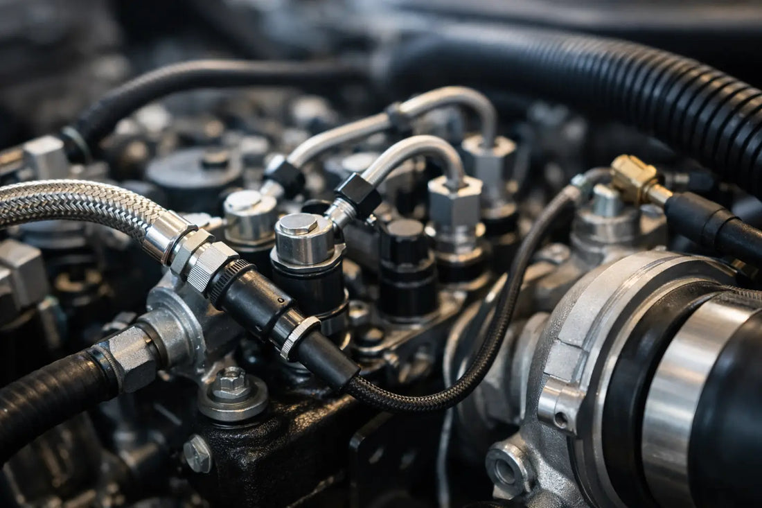 Viktiga kopplingar för dieselsystem