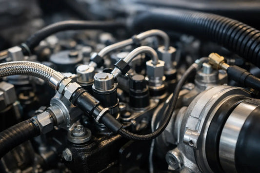 Viktiga kopplingar för dieselsystem