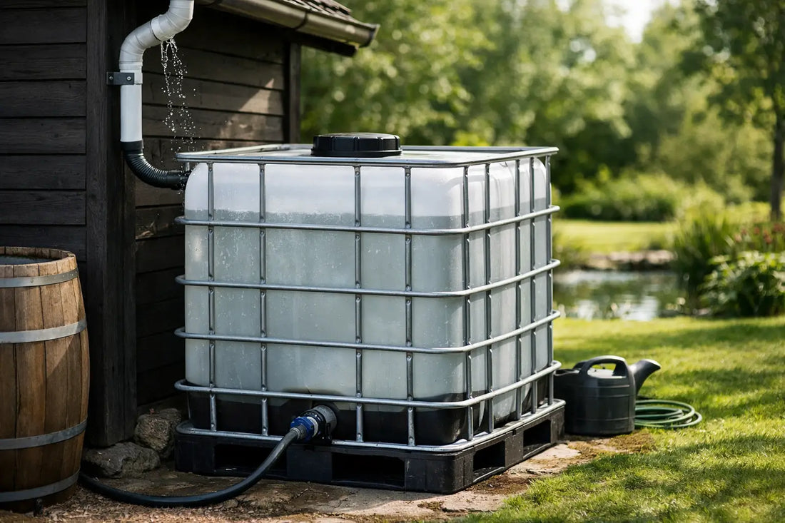 IBC tank för regnvatten - rätt val