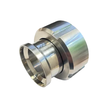 Rostfri IBC-adapter som håller tätt i drift
