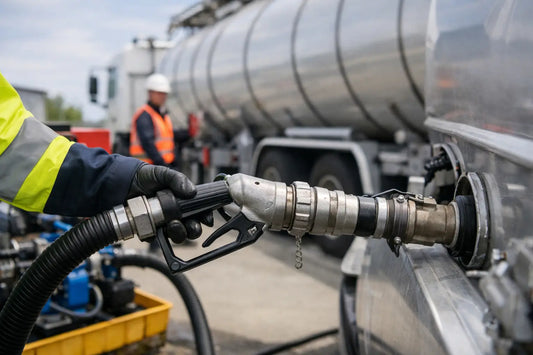 Exempel på säker dieselöverföring i praktiken