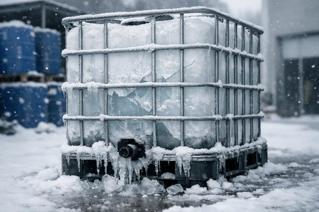Kan en IBC-tank frysa sönder?
