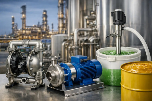 Fatpumpar industri - rätt pump för varje vätska