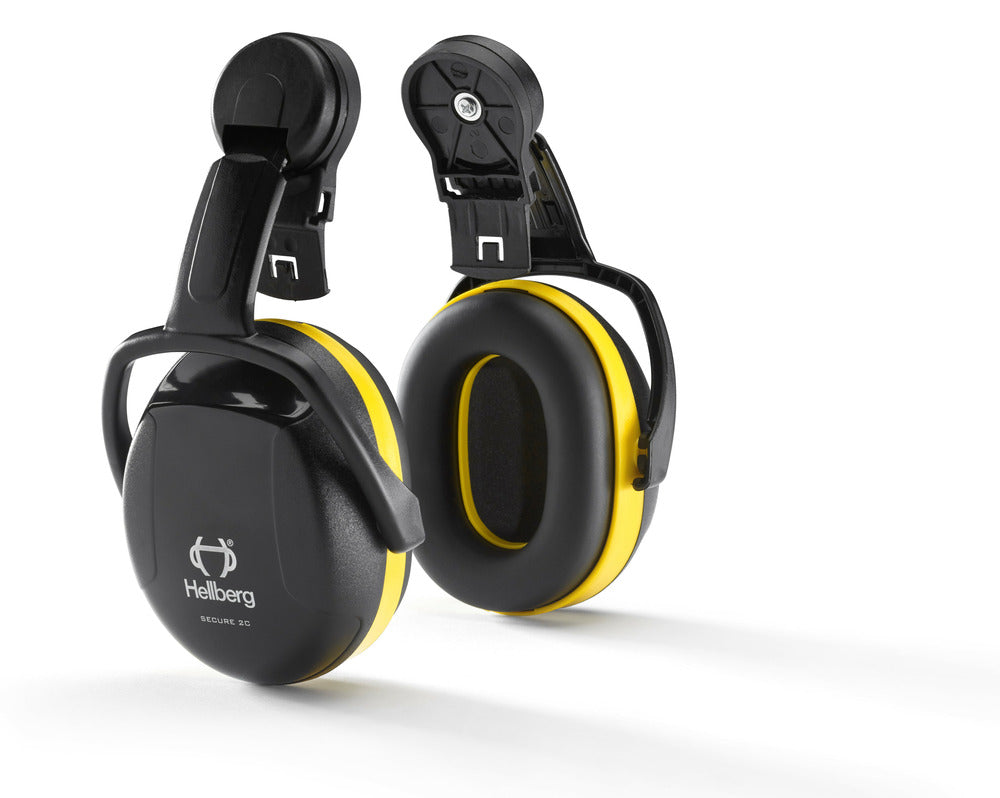 Hellberg Safety Secure 2H hörselkåpa med hjälmfäste