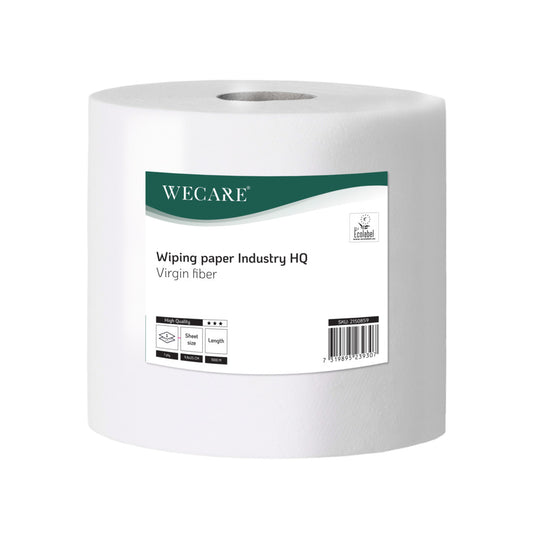 WeCare Industritorkpapper High Quality 1000 m (1-rulle)
