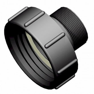 IBC adapter 100x8 till 2 tum BSP hane