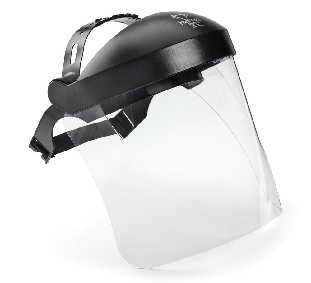 Hellberg ansiktsvisir i polykarbonat