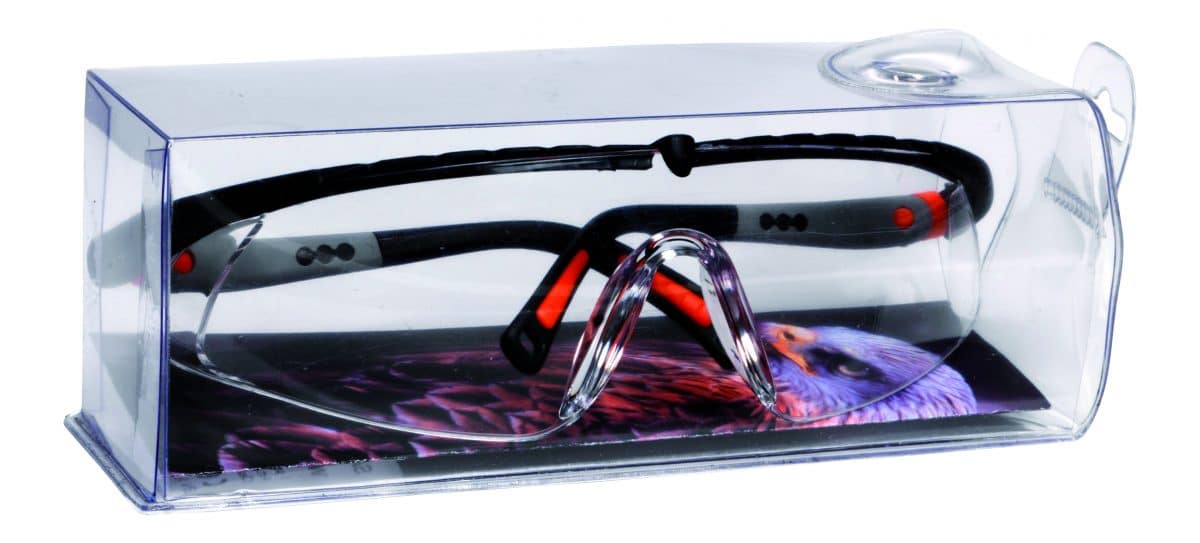 Skyddsglasögon Worksafe Hawk Eye - klar lins