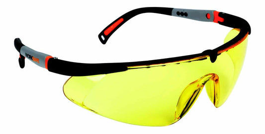 Skyddsglasögon Worksafe Hawk Eye - gul lins