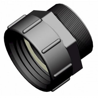 IBC adapter 100 X 8 INNER - 3 tum BSP YTTER