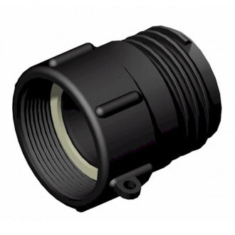 IBC adapter 60x6 utvändig till 2 tum BSP invändig