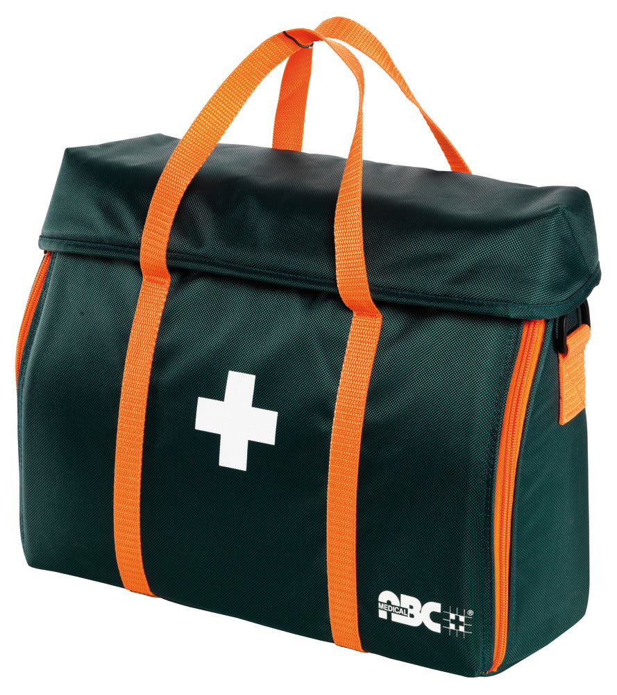 ABC Medical Första Hjälpen kit – komplett akutväska med ögonskölj & förband