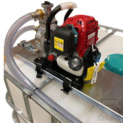 IBC tank med Honda bevattningspump