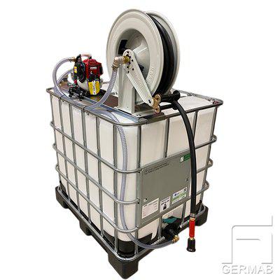 IBC tank med Honda bevattningspump