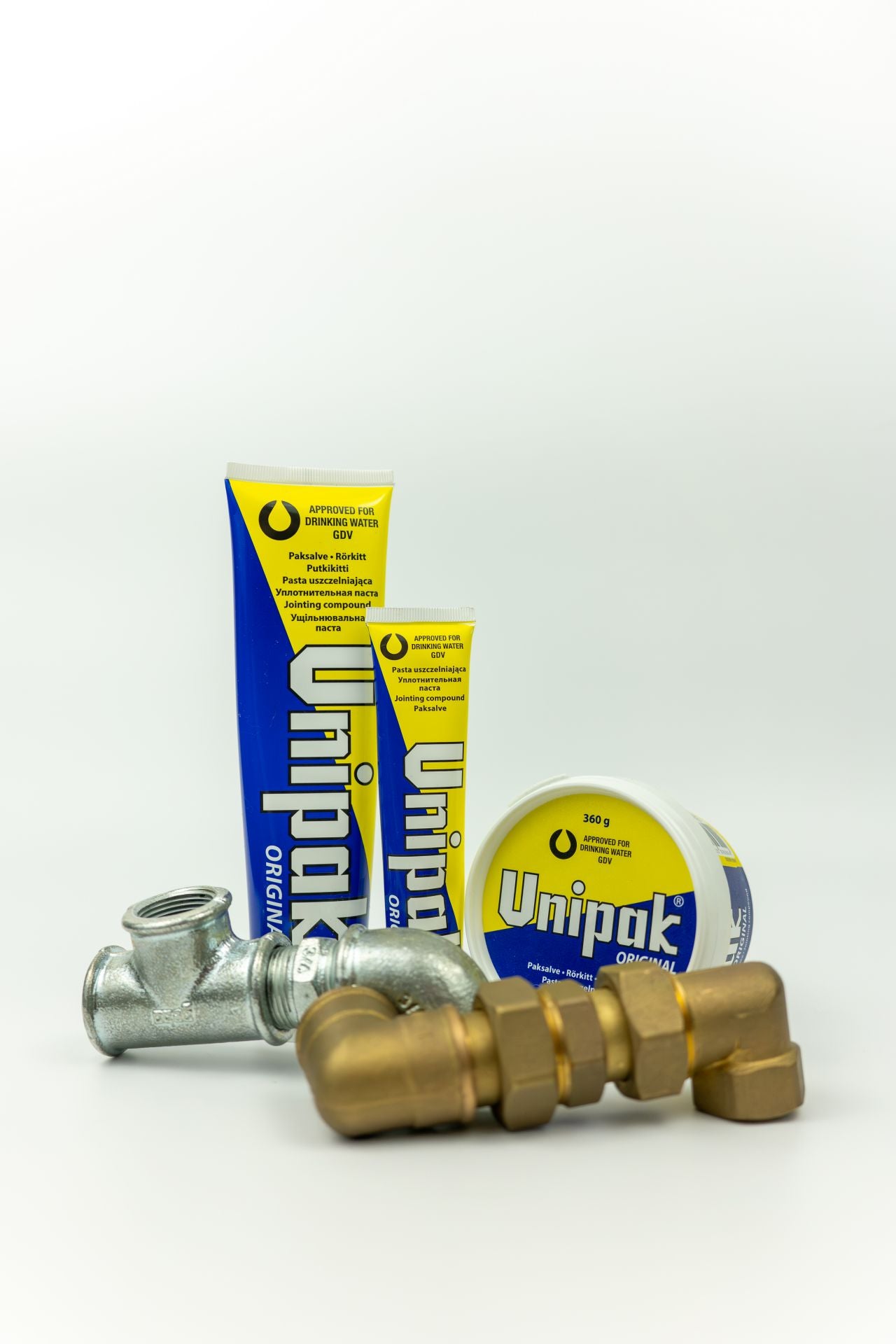 Unipak Rörkitt 250 g (tub)