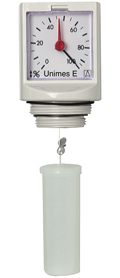 Nivågivare med flottör