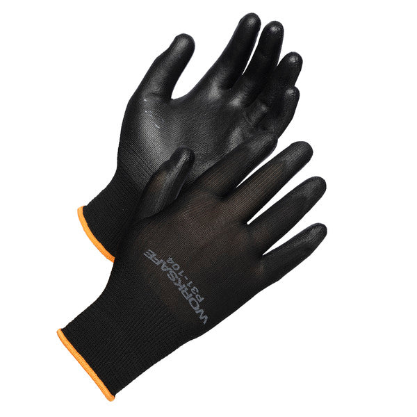 PU-belagd Polyesterhandske 6 par