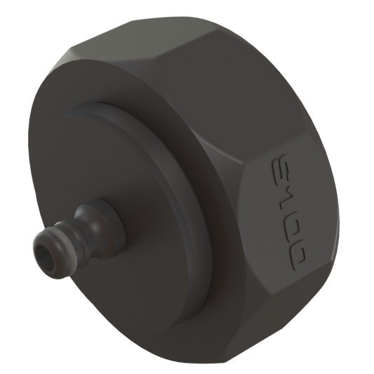 IBC adapter 100x8 till Gardena hane