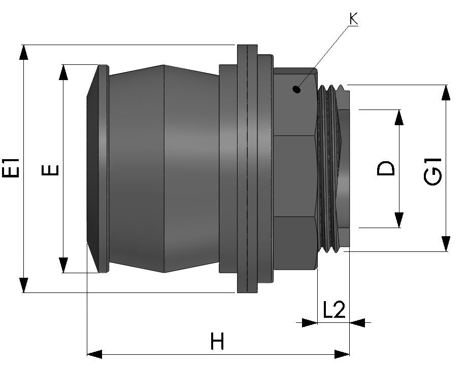 Tankgenomföring Quick - EPDM