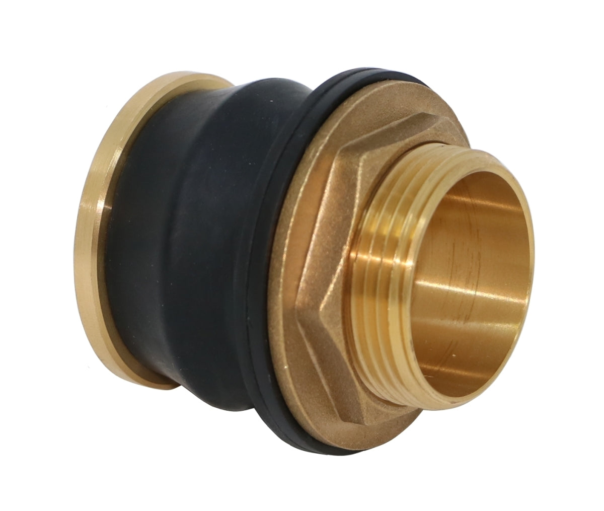 Tankgenomföring i mässing